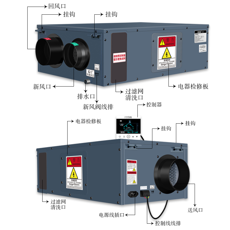 DXF-350新風(fēng)凈化除濕機
